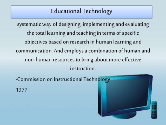 Instructional Technology Viewed As a Process: The 1977 Definition