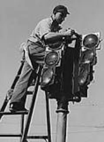 First Traffic signal in Cleveland Ohio