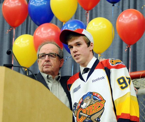 With the 1st overall draft pick the Erie Otters select...