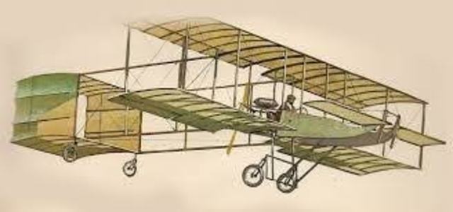 Invención del primer avión