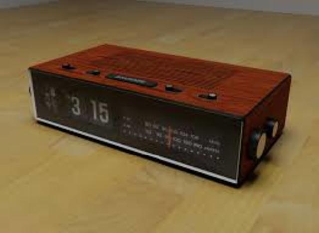 radio alarm clock