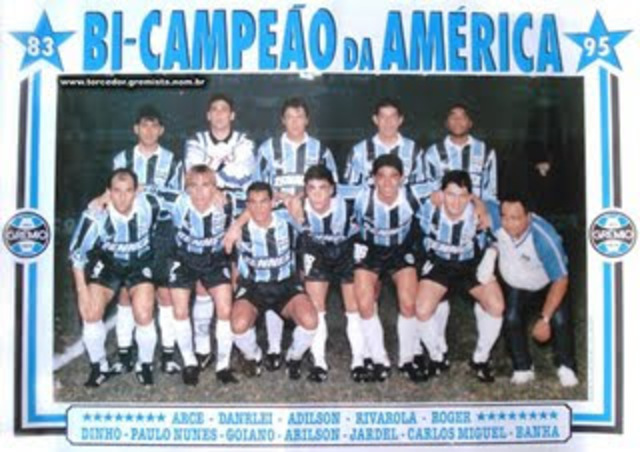 Grêmio (2 títulos)