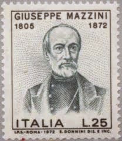 "Young Italy" funded by Mazzini