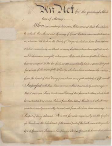 Pennsylvania moves toward abolition...but gradually