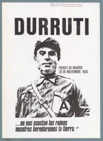Muere Buenaventura Durruti