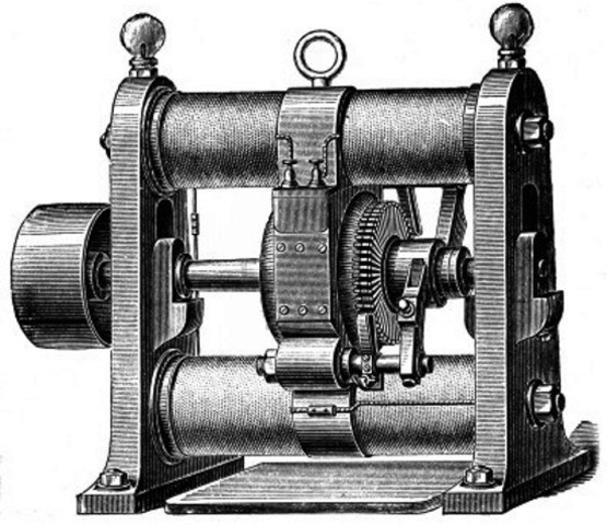 Invención de la dinamo (SIEMENS)