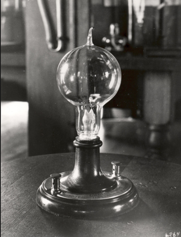 The First Light Bulb