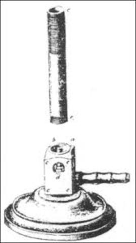 Bunsen Burner was Invented