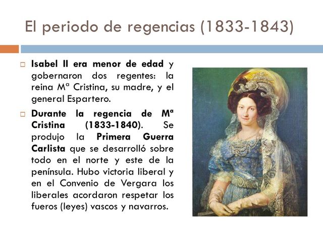 Periodo de regencias