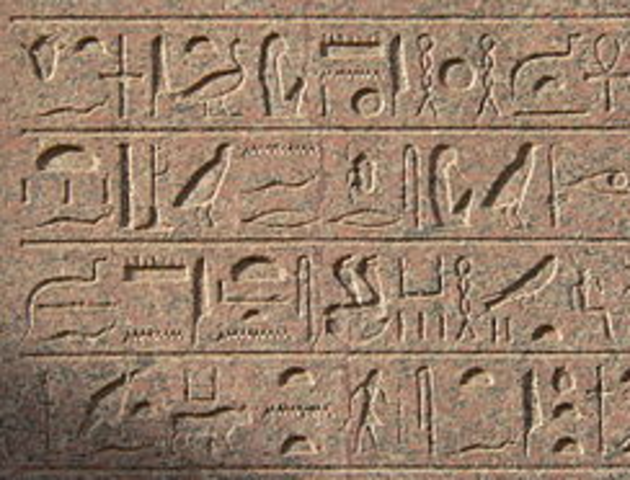 Aparición de la Escritura