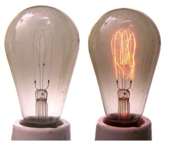 The First Incandescent Lightbulb