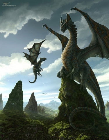 The First Dragons were Created