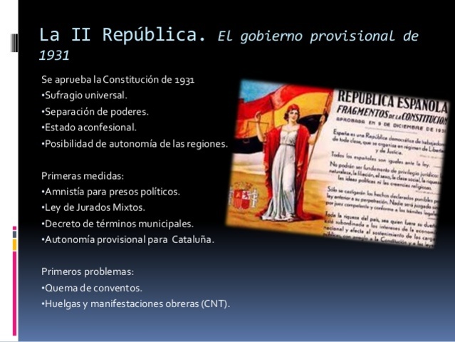 Confrontación y división en 2 Españas