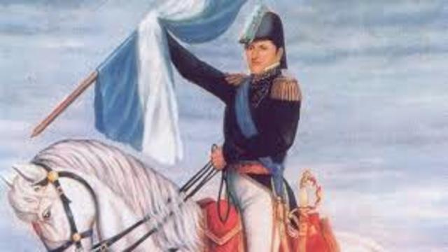 La creación de la bandera