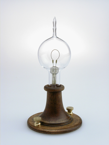 First electric light