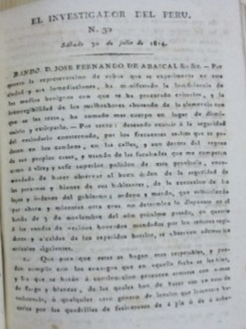 El Investigador Del Perú