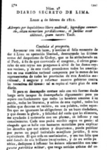 El Diario Secreto De Lima