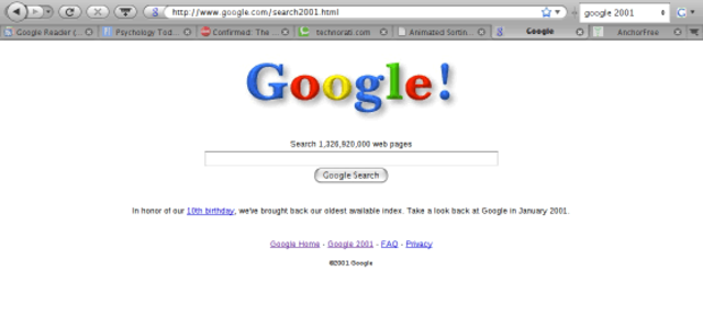 Larry Page and Sergueí Brin Invent Google