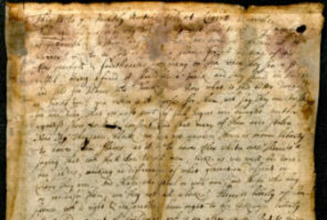 Protest Against Slavery by the Quakers