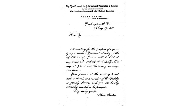 American Red Cross Founded