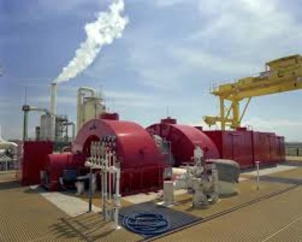 First Geothermal power plant
