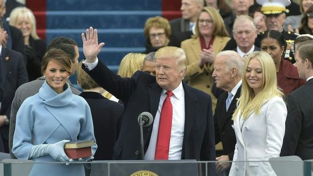 Toma de protesta de Donald Trump