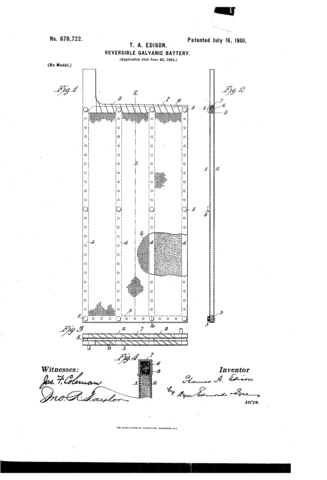 Invention of Nickel Zinc Battery