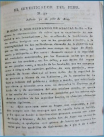El Investigador del Perú