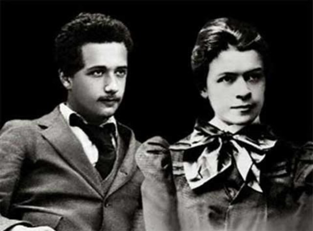 Mileva Maric y Albert Einstein