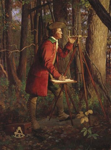 George Washington Starts his Military Career