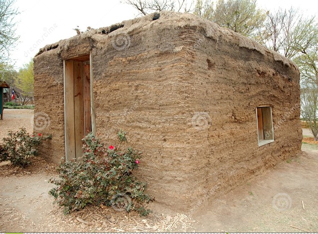 Sod and mud houses