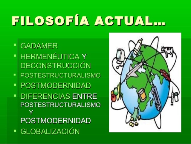 FILOSOFÍA ACTUAL