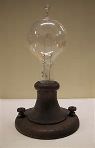 Thomas Edison invents the Light Bulb