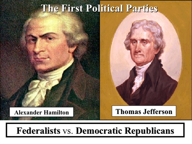 Federalists vs. Democratic-Republicans