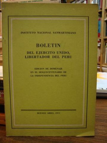 Boletín del Ejército Unido Libertador del Perú