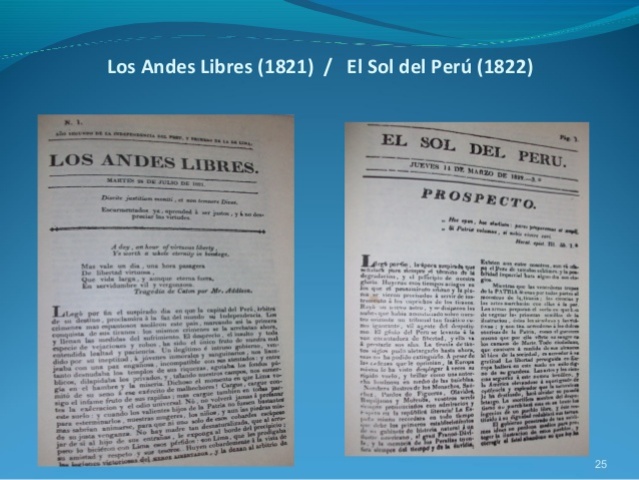 El Cometa, El Loro, El Sol del Perú