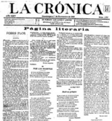 La Crónica.
