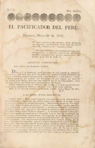 EL PACIFICADOR DEL PERU