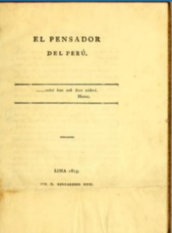 El Pensador del Perú