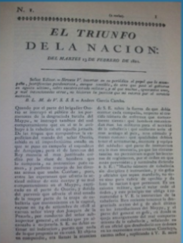 El Triunfo de la Nación