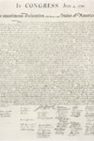 July 4th: Declaration of Independce