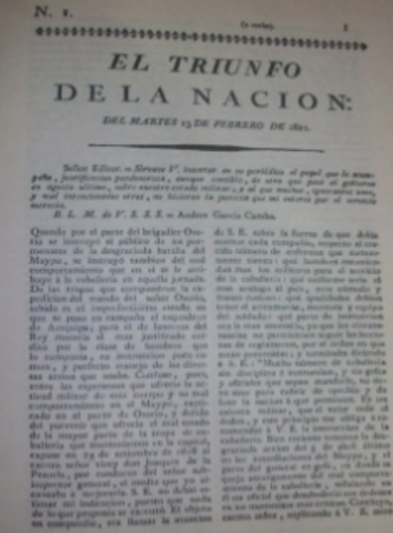 El Triunfo de la Nación