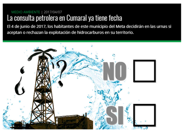 La consulta Petrolera en Cumaral ya tiene fecha