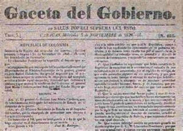 La GAceta del Gobierno de Lima