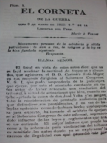 El Corneta de la Guerra