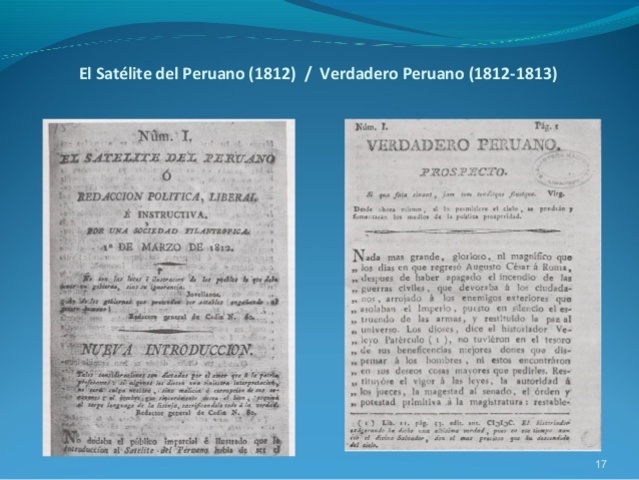 El Satélite Peruano y El Verdadero Peruano