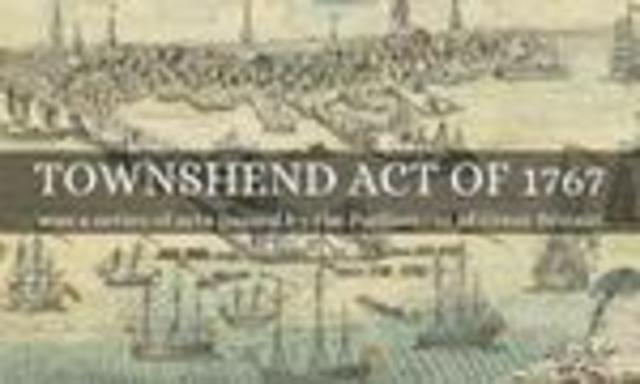 The Townshend Revenue Act