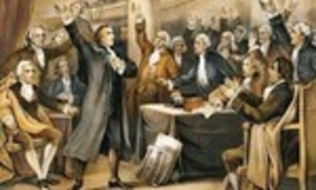 Patrick Henry's&nbsp;"Give me liberty or give me death"&nbsp;Speech
