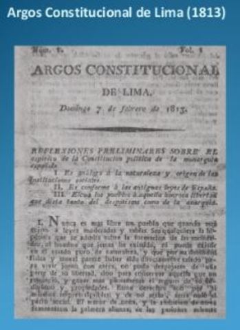 EL ARGOS CONSTITUCIONAL DE LIMA