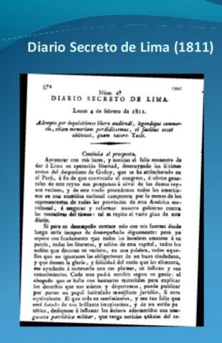 EL DIARIO SECRETO DE LIMA
